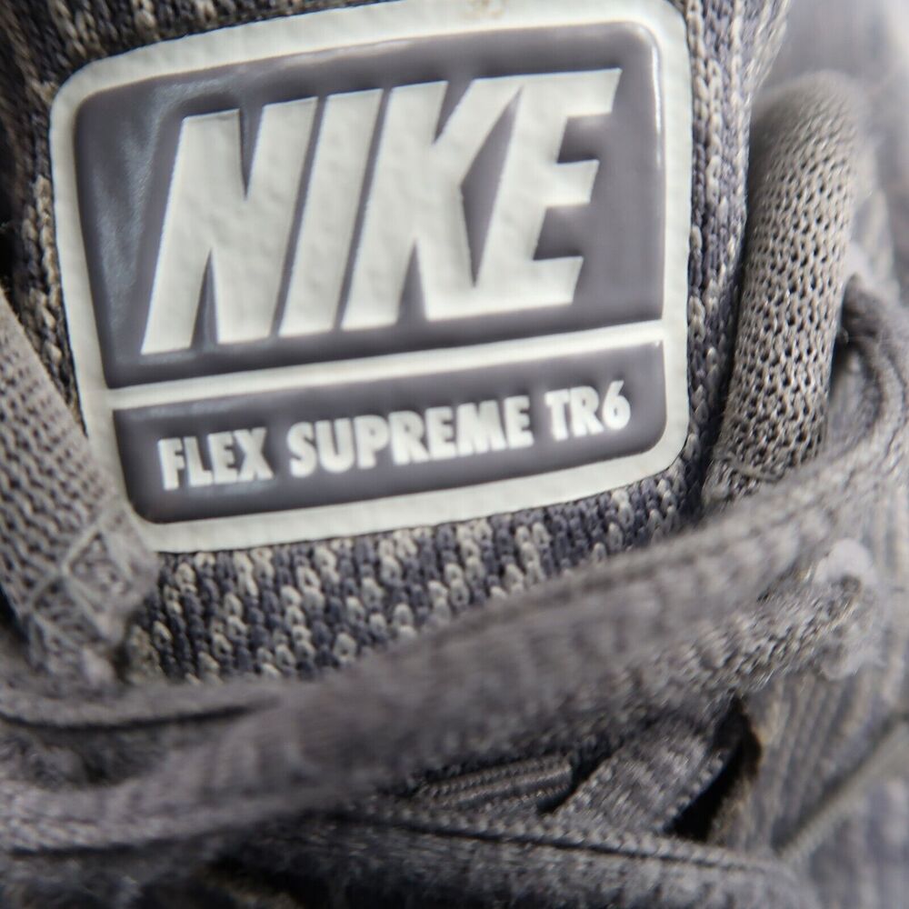 Nike Shoes Womens 9 Athletic Trainer Flex Supreme TR 6 Running Sport Active Grey - Picture 14 of 14